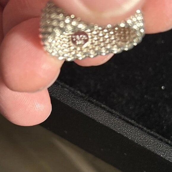 New, Never Worn Tiffany & Co. Sterling Silver Somerset Mesh Ring - size 6 - Picture 4 of 4
